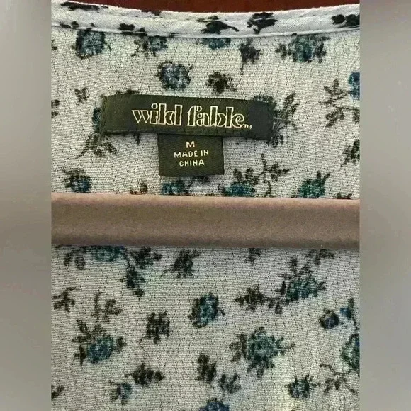 Wild Fable White Flower Pattern Dress - Picture 2 of 8